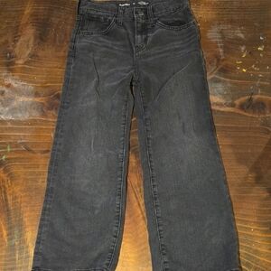 Old Navy Charcoal Wide Leg Jeans